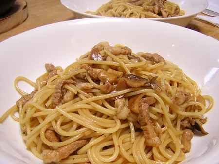 麻婆パスタ